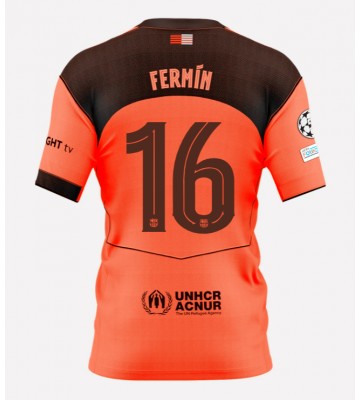 Barcelona Fermin Lopez #16 Tredjetrøje 2025-26 Kortærmet